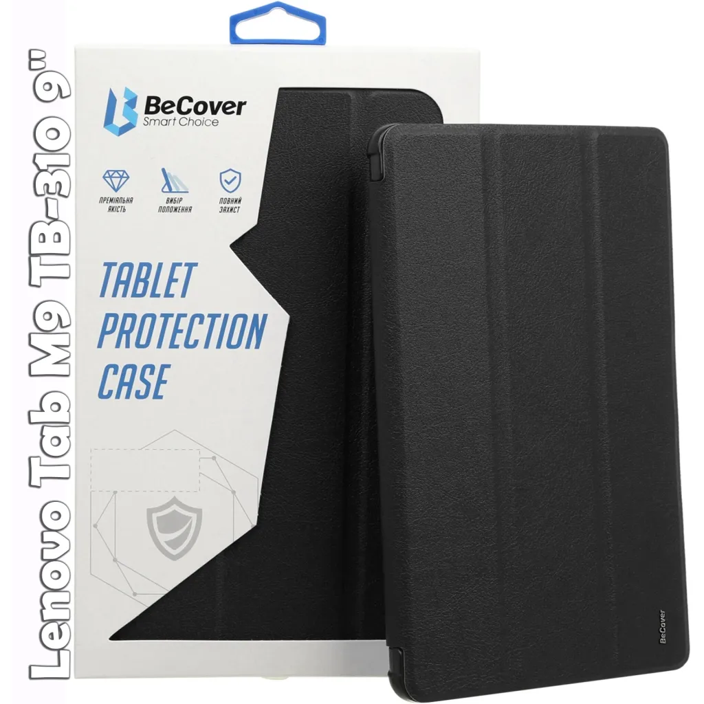 Чохол для планшета BeCover Smart Case Lenovo Tab M9 TB-310 9" Black (709221)