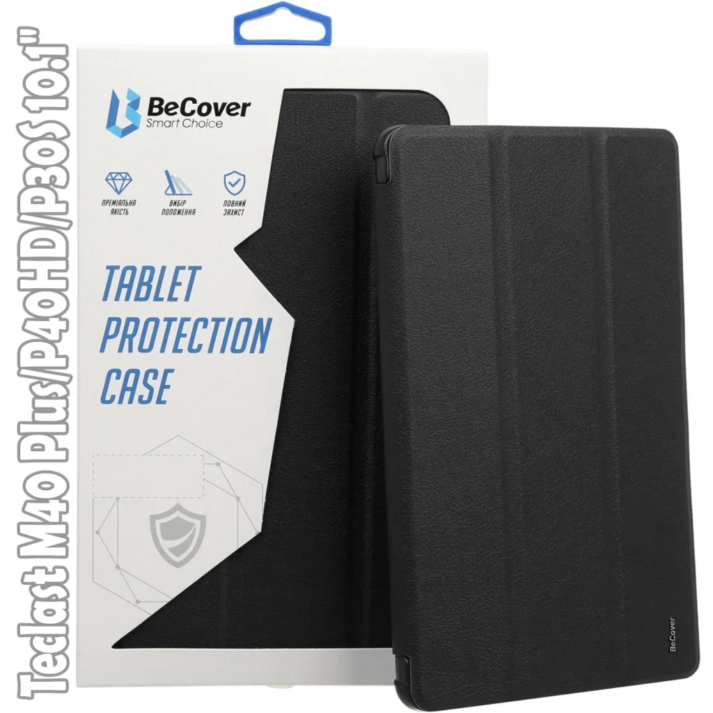 Чехла для планшета BeCover Smart Case Teclast M40 Plus/P40HD/P30S 10.1" Black (709535)