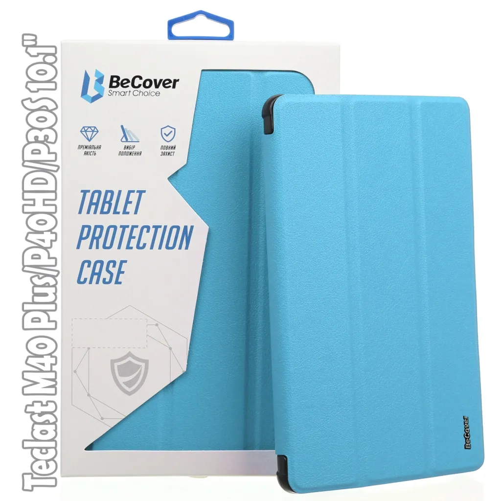 Чехла для планшета BeCover Smart Case Teclast M40 Plus/P40HD/P30S 10.1" Blue (709536)