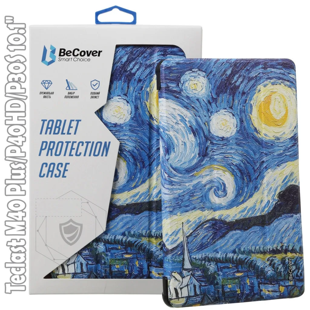 Чехла для планшета BeCover Smart Case Teclast M40 Plus/P40HD/P30S 10.1" Night (709545)