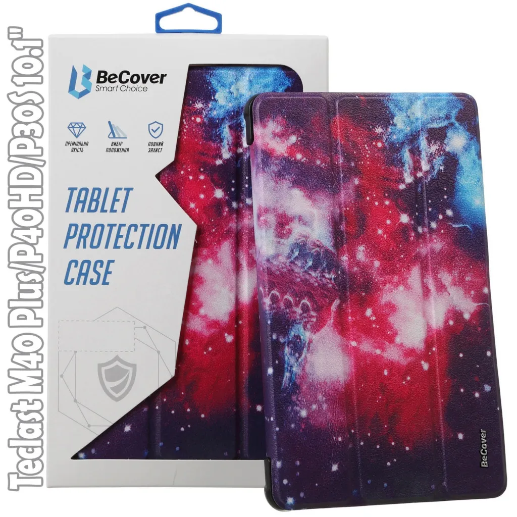 Чехла для планшета BeCover Smart Case Teclast M40 Plus/P40HD/P30S 10.1" Space (709553)