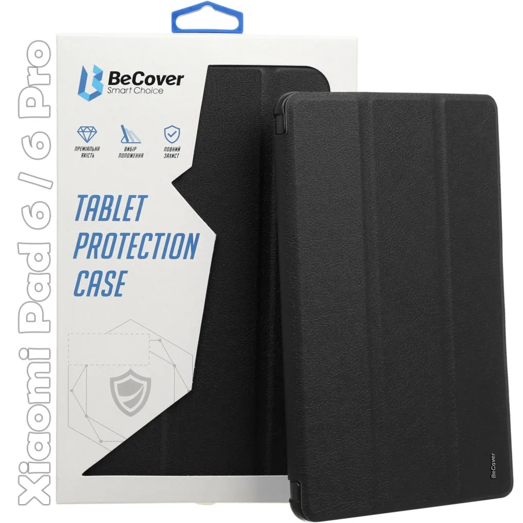  BeCover Smart Case Xiaomi Mi Pad 6 / 6 Pro 11" Black (709489)