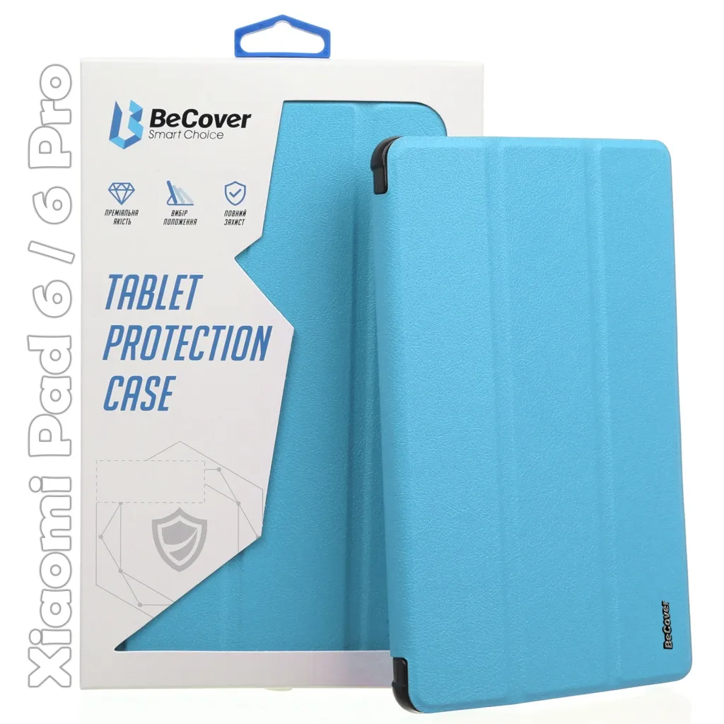 Чохол для планшета BeCover Smart Case Xiaomi Mi Pad 6 / 6 Pro 11" Blue (709490)