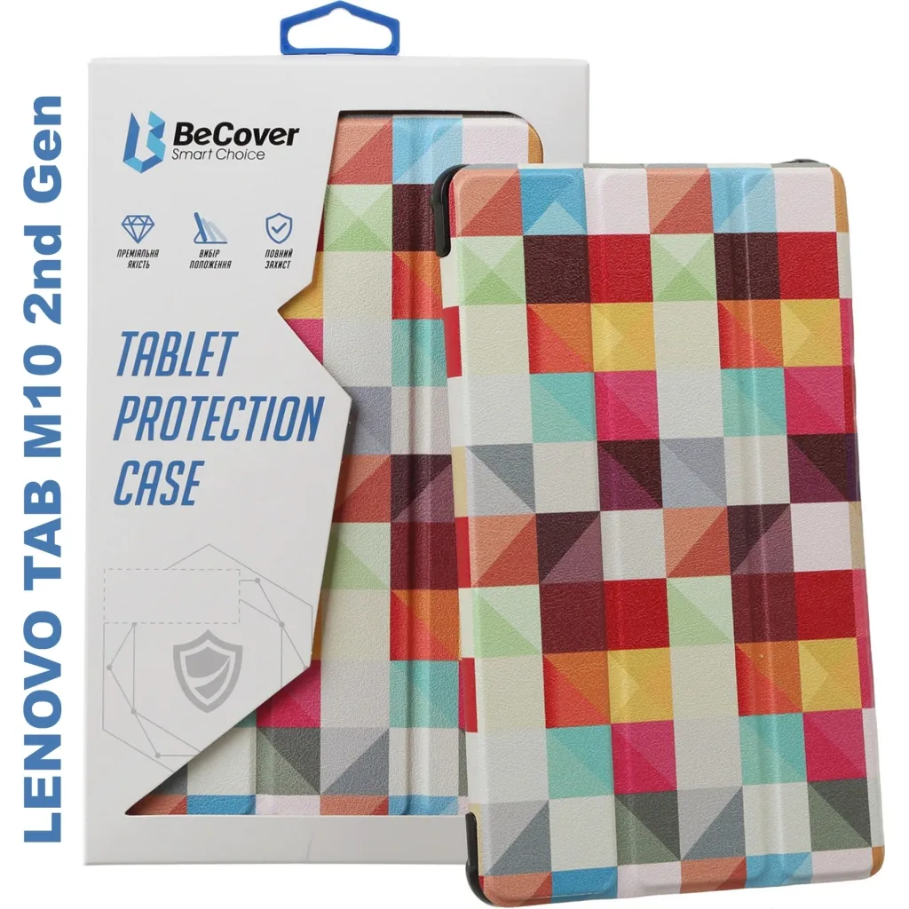 Чохол для планшета BeCover Smart Case Lenovo Tab M10 TB-X306F HD (2nd Gen) Square (706118)