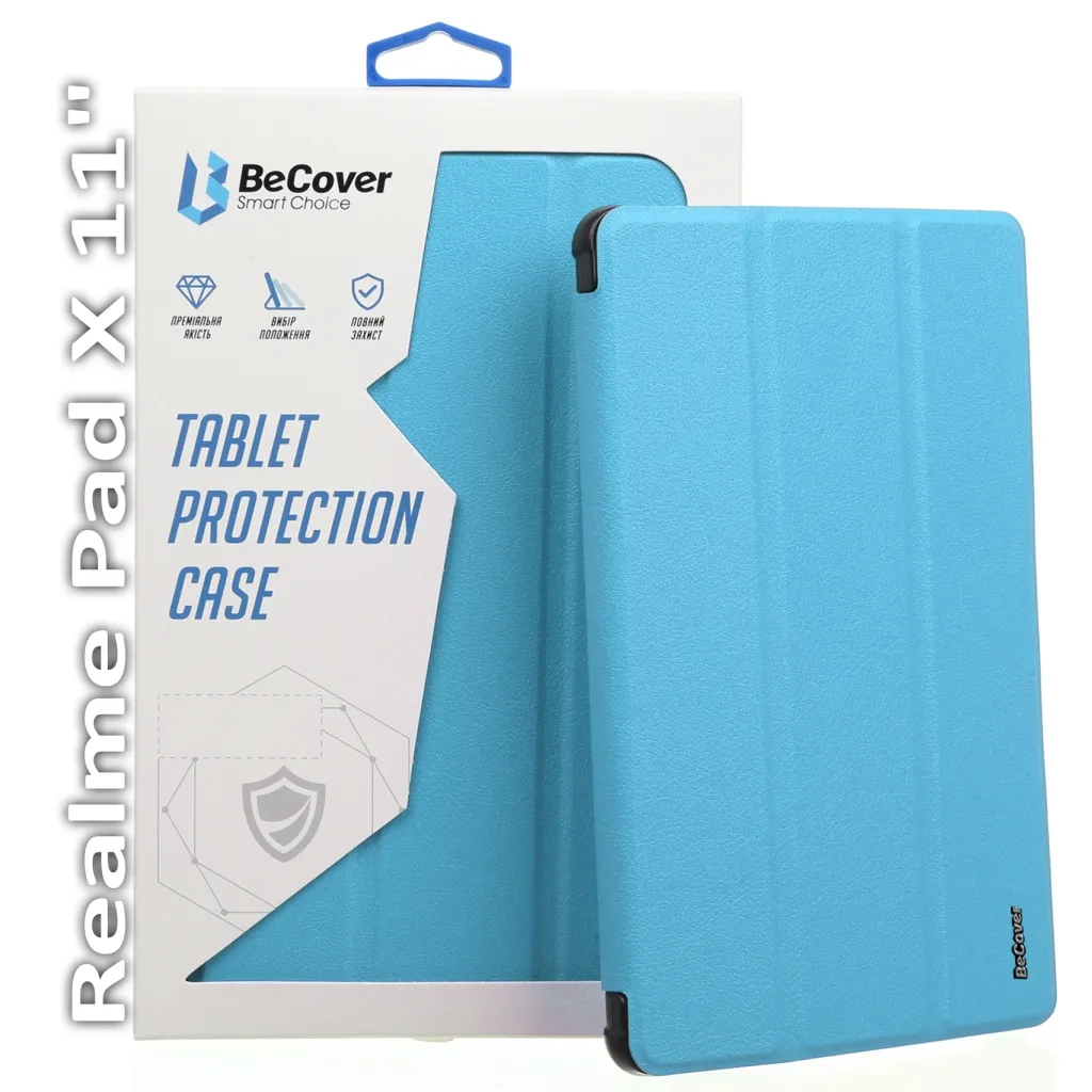 Чехла для планшета BeCover Smart Case Realme Pad X 11" Blue (709604)