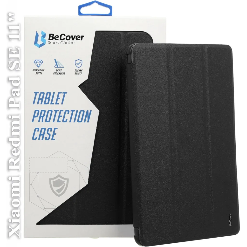 Чехла для планшета BeCover Smart Case Xiaomi Redmi Pad SE11" Black (709857)