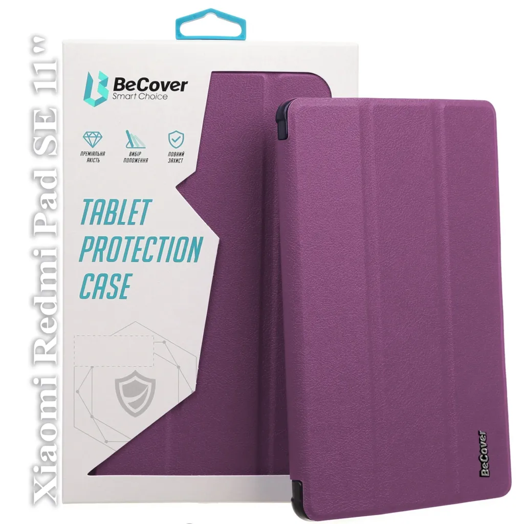 Чохол для планшета BeCover Smart Case Xiaomi Redmi Pad SE11" Purple (709872)