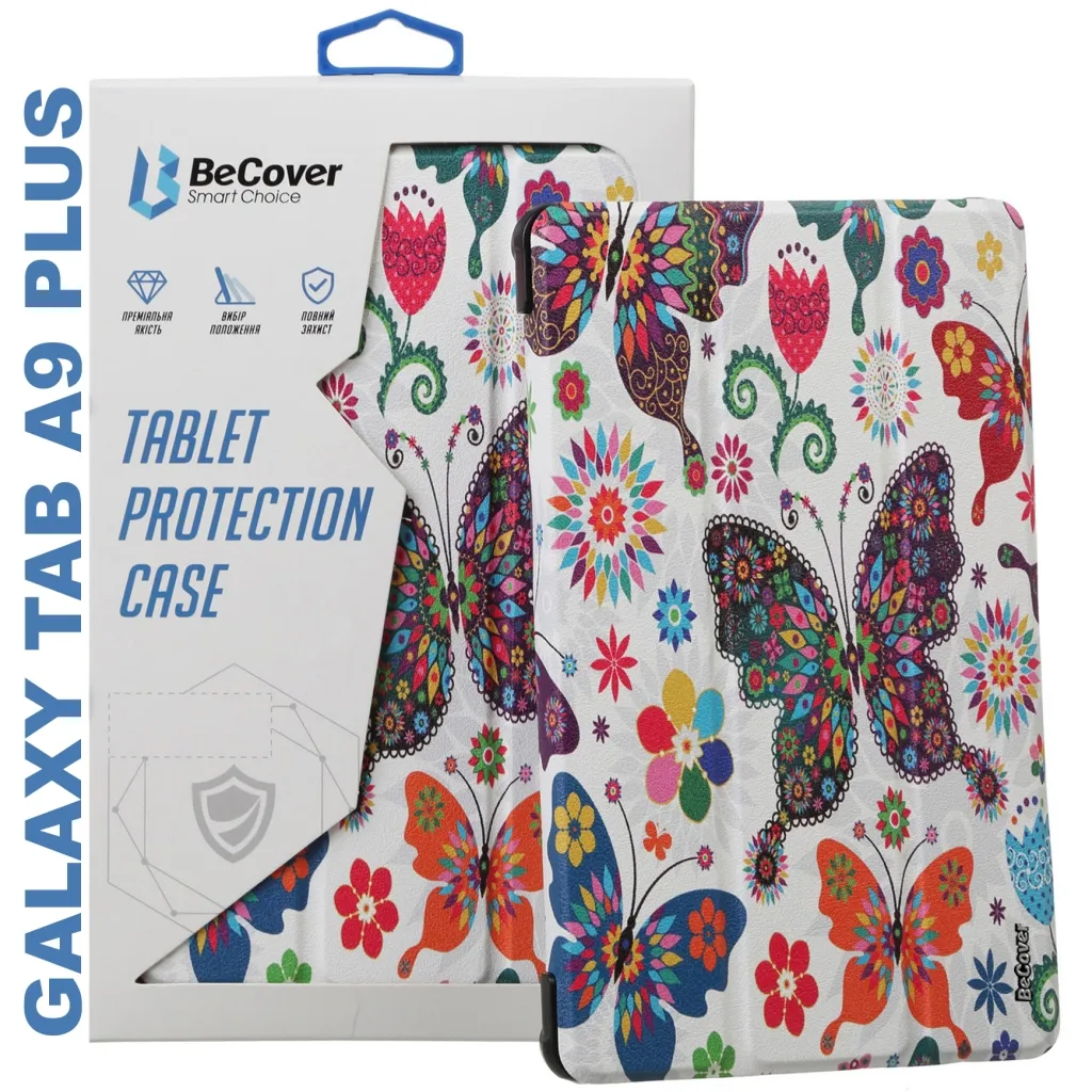 Чохол для планшета BeCover Smart Case Samsung Tab A9 Plus SM-X210/SM-X215/SM-X216 11.0" Butterfly (710312)