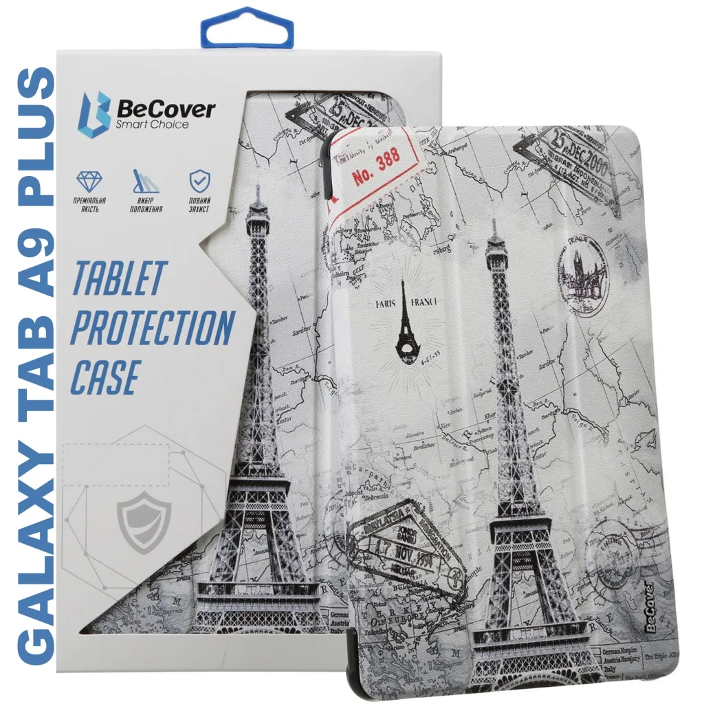 Чохол для планшета BeCover Smart Case Samsung Tab A9 Plus SM-X210/SM-X215/SM-X216 11.0" Paris (710316)