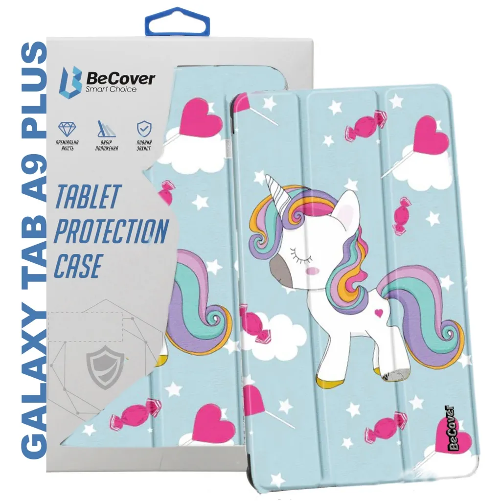 Чехла для планшета BeCover Smart Case Samsung Tab A9 Plus SM-X210/SM-X215/SM-X216 11.0" Unicorn (710321)