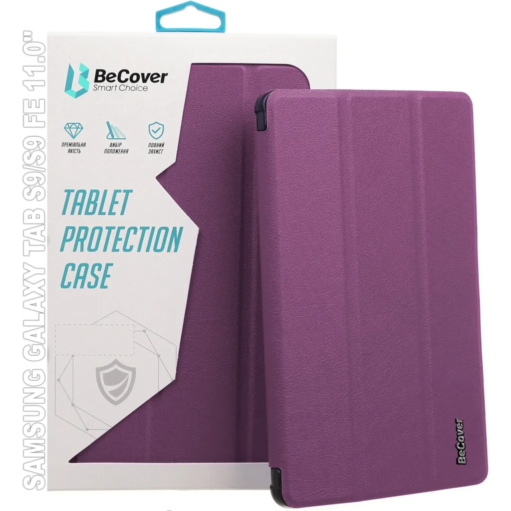 Чохол для планшета BeCover Smart Case Samsung Tab S9 (SM-X710/SM-X716)/S9 FE (SM-X510/SM-X516B) 11.0" Purple (709892)