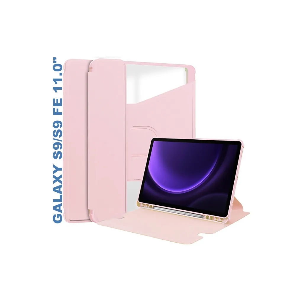 Чохол для планшета BeCover 360° Rotatable Samsung Tab S9 (SM-X710/SM-X716)/S9 FE (SM-X510/SM-X516B) 11.0" Pink (710436)