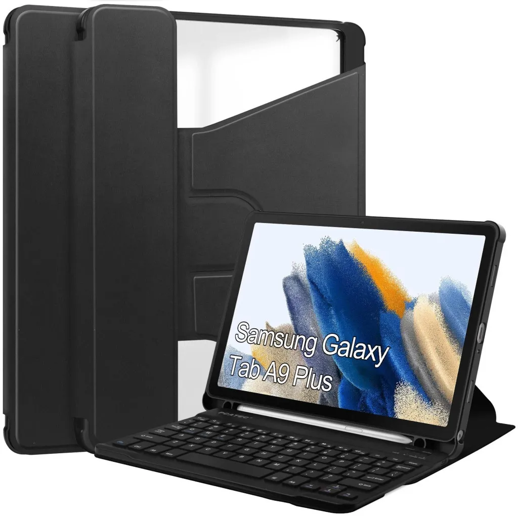 Чохол для планшета BeCover Keyboard 360° Rotatable Samsung Tab A9 Plus SM-X210/SM-X215/SM-X216 11.0" Black (710329)