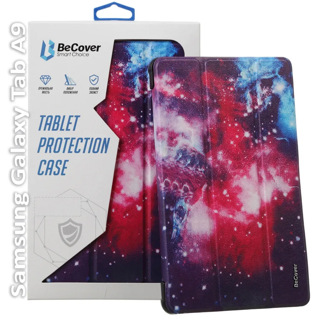 Чохол для планшета BeCover Smart Case Samsung Tab A9 SM-X115 8.7" Space (709917)