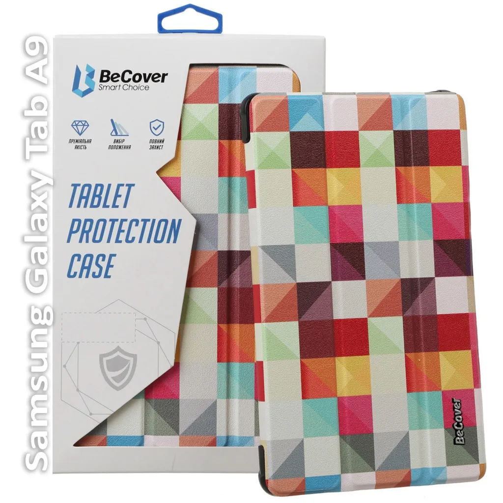 Чехла для планшета BeCover Smart Case Samsung Tab A9 SM-X115 8.7" Square (709918)