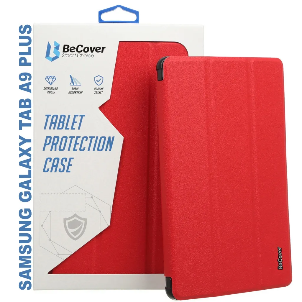 Чехла для планшета BeCover Flexible TPU Mate Samsung Tab A9 Plus SM-X210/SM-X215/SM-X216 11.0" Red (710345)