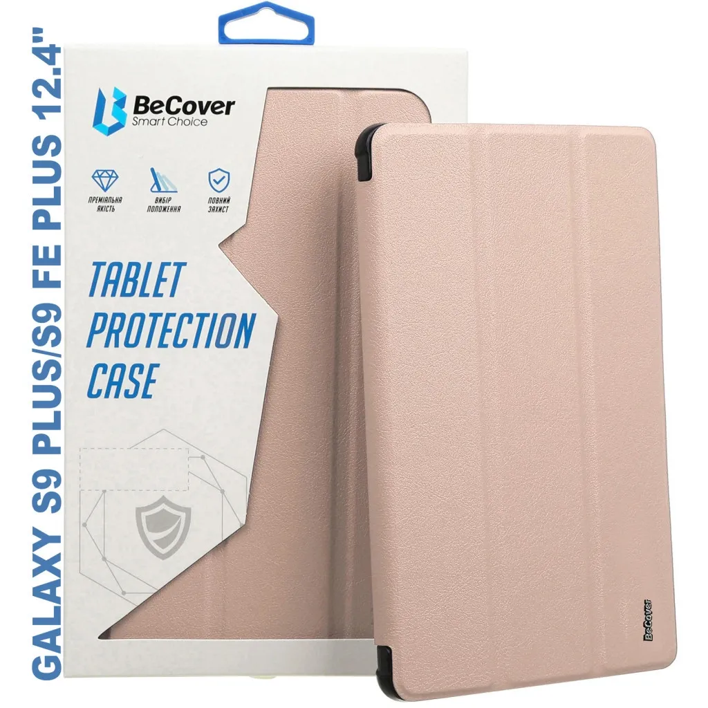 Чохол для планшета BeCover Soft Edge stylus holder Samsung Tab S9 Plus (SM-X810/SM-X816)/S9 FE Plus (SM-X610/SM-X616) 12.4" (710408)