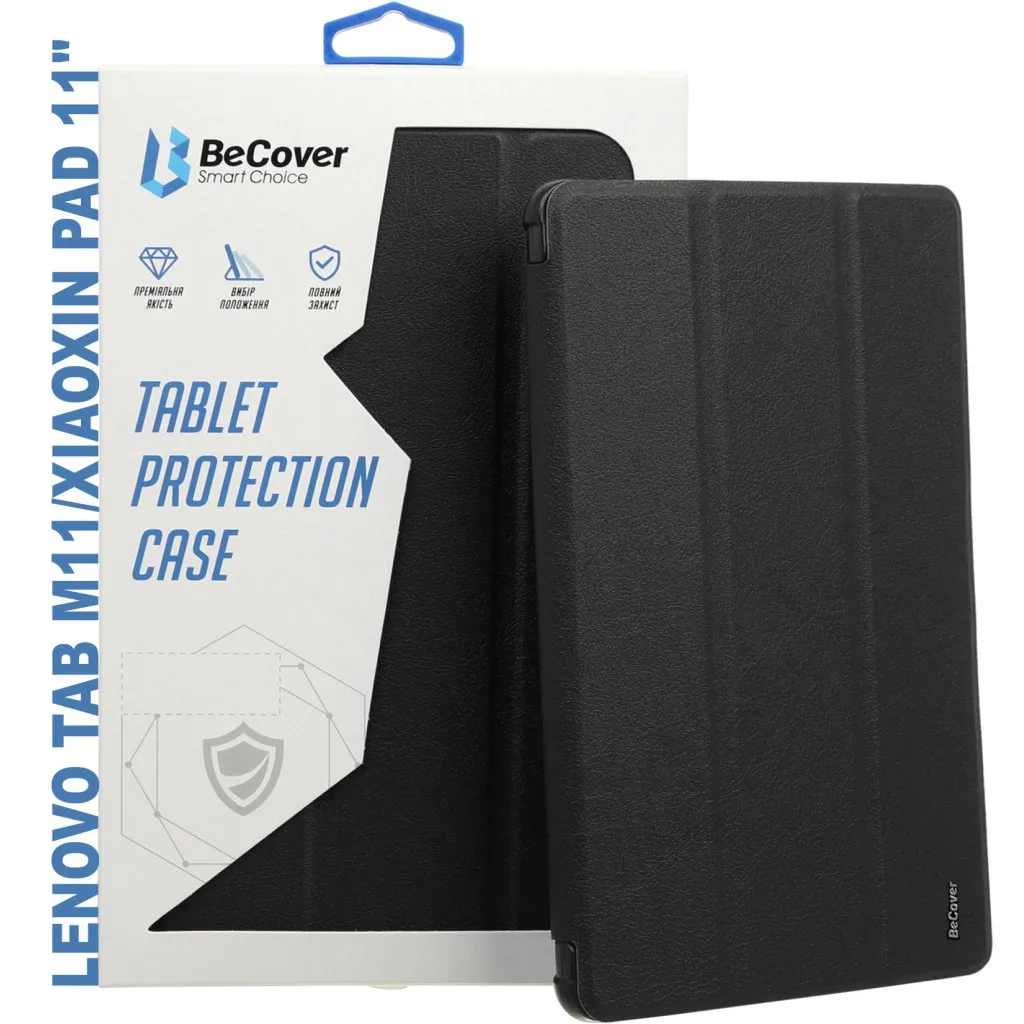 Чохол для планшета BeCover Smart Case Lenovo Tab M11 (2024) TB-TB330FU/Xiaoxin Pad 11 (2024) 11" Black (710454)