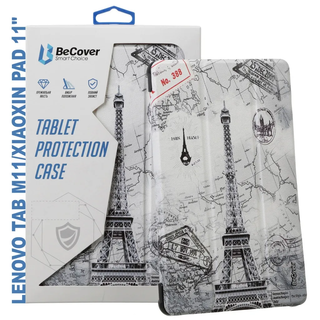 Чехла для планшета BeCover Smart Case Lenovo Tab M11 (2024) TB-TB330FU/Xiaoxin Pad 11 (2024) 11" Paris (710758)