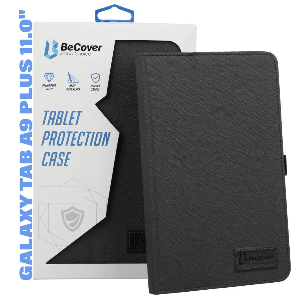 Чохол для планшета BeCover Slimbook Samsung Galaxy Tab A9 Plus SM-X210/SM-X215/SM-X216 11.0" Black (710686)