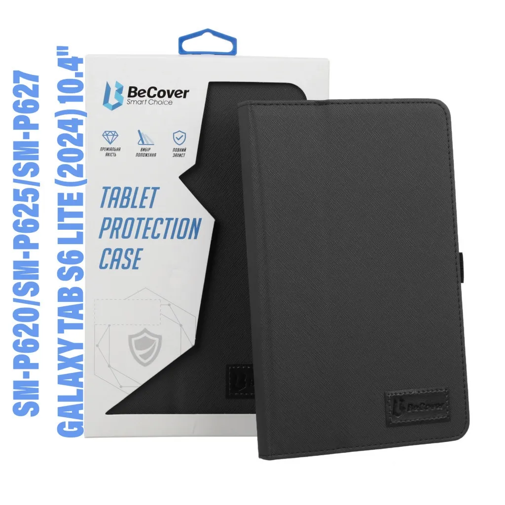 Чохол для планшета BeCover Slimbook Samsung Tab S6 Lite (2024) 10.4" P620/P625/P627 Black (710810)