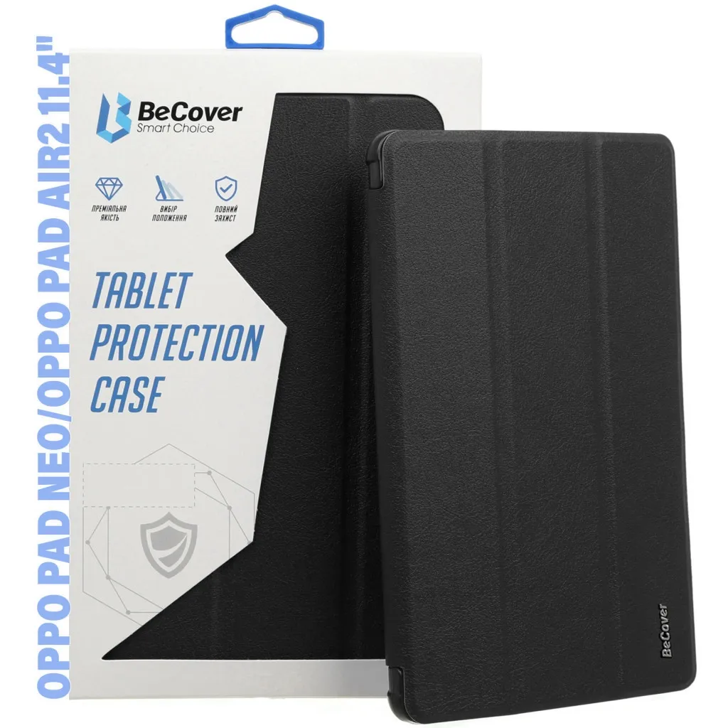 Чехла для планшета BeCover Smart Case Oppo Pad Neo (OPD2302)/ Oppo Pad Air2 11.4" Black (710741)