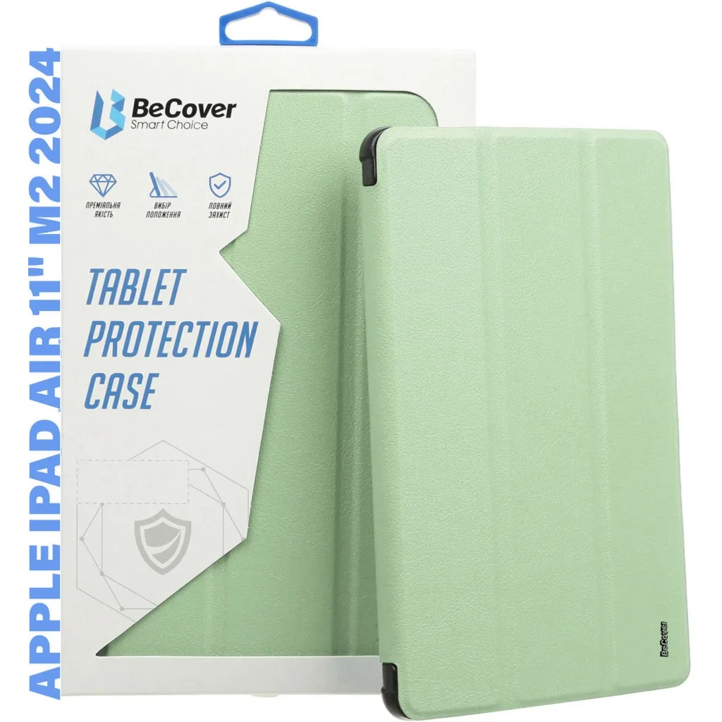 Чохол для планшета BeCover Soft Edge Apple iPad Air 11" M2 2024 Green (711427)