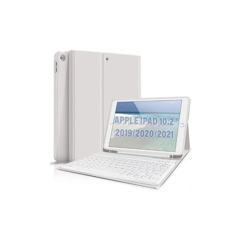 Чехла для планшета BeCover Keyboard Apple iPad 10.2 2019/2020/2021 Gray (711135)