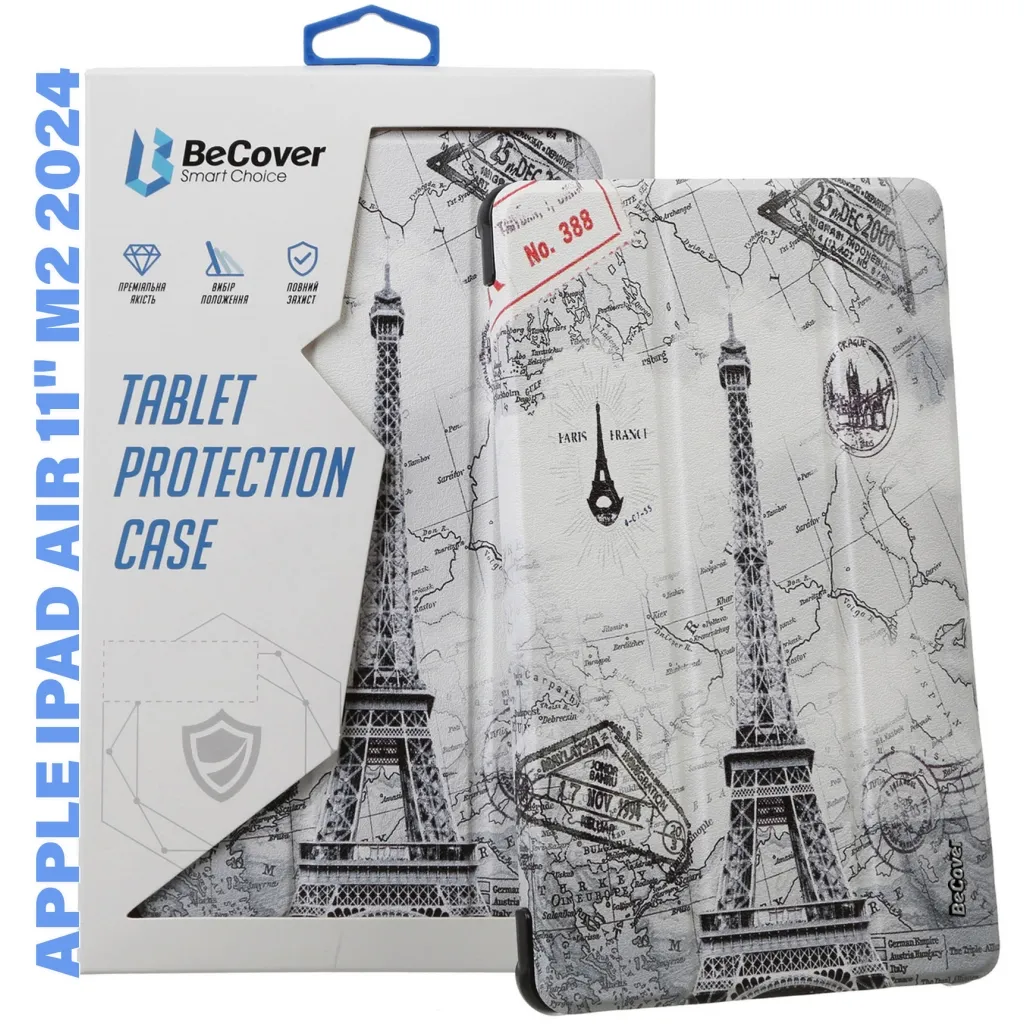 Чохол для планшета BeCover Smart Case Apple iPad Air 11" M2 2024 Paris (711608)