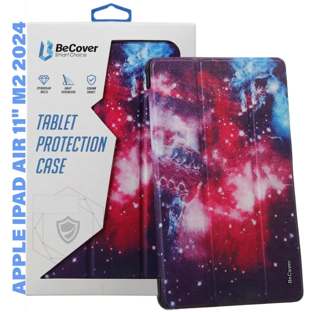 Чохол для планшета BeCover Smart Case Apple iPad Air 11" M2 2024 Space (711609)