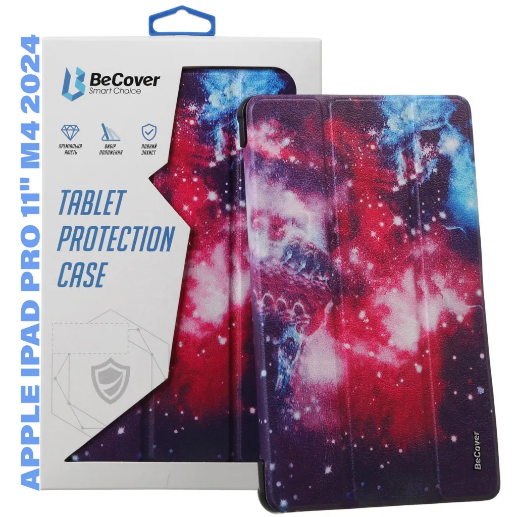 Чехла для планшета BeCover Smart Case Apple iPad Pro 11" M4 2024 Space (711641)