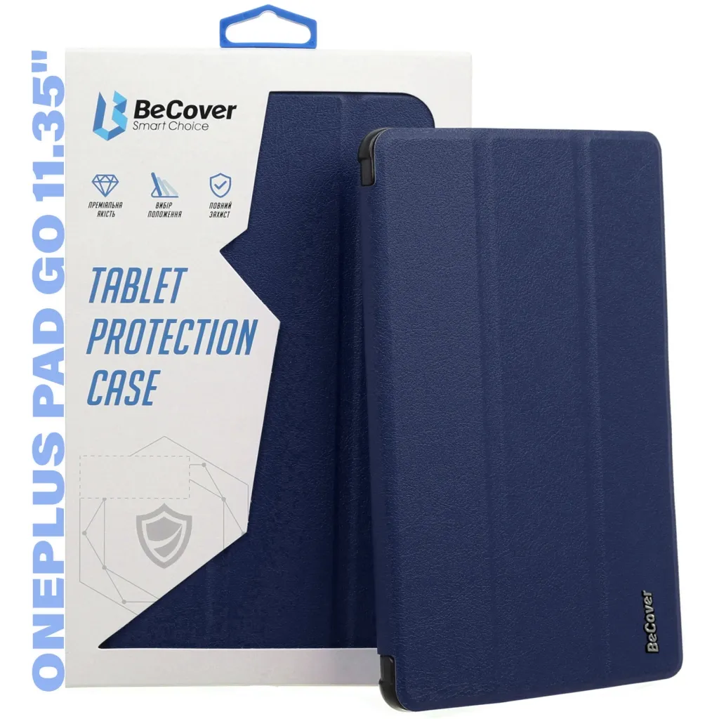 Чехла для планшета BeCover Smart Case OnePlus Pad Go 11.35" Deep Blue (710989)