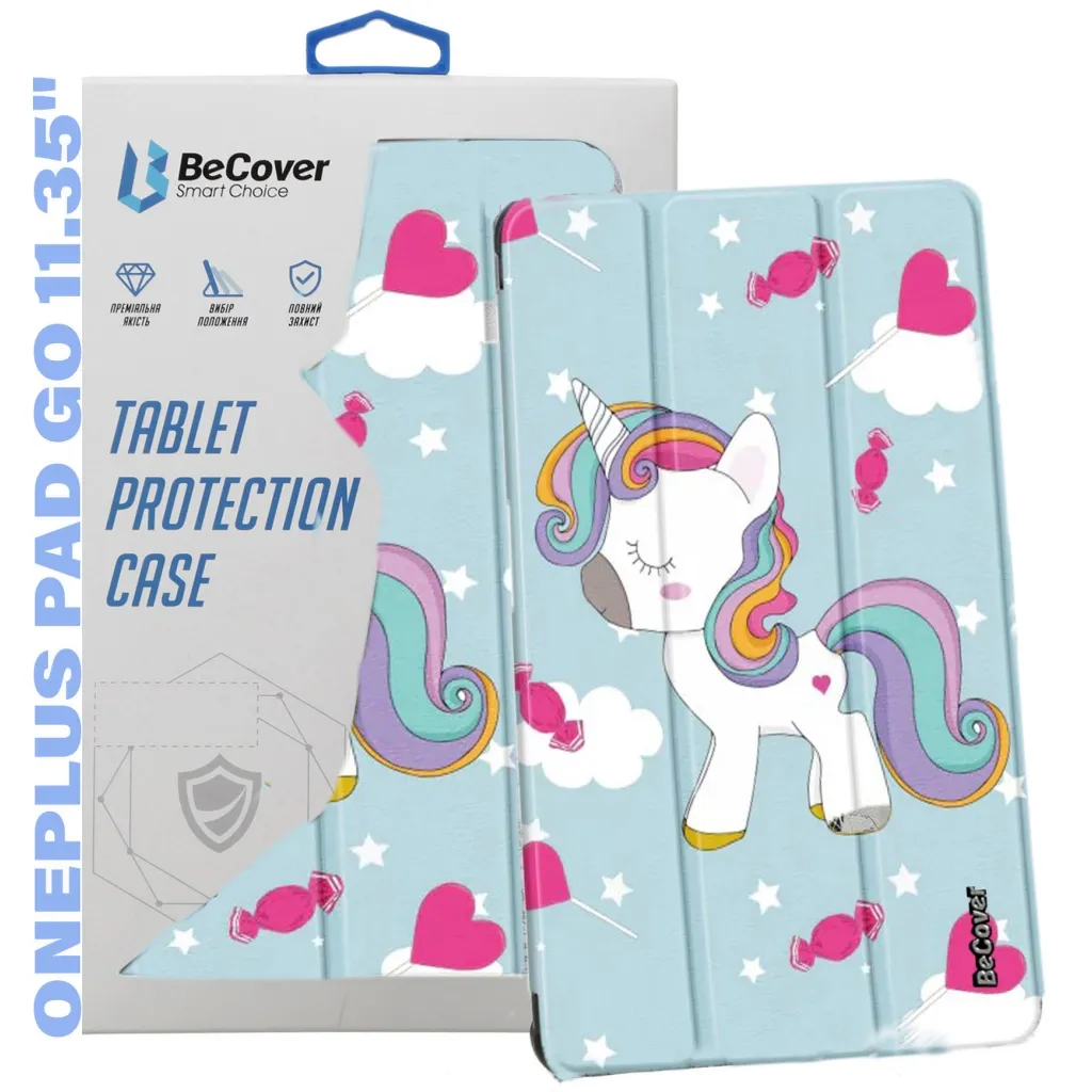 Чохол для планшета BeCover Smart Case OnePlus Pad Go 11.35" Unicorn (710993)