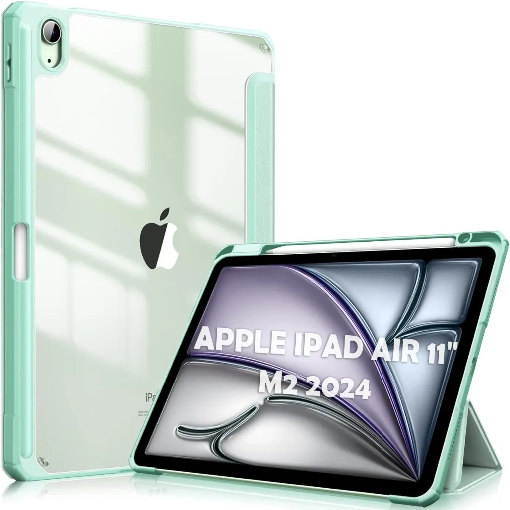  BeCover Soft Edge TPU Apple iPad Air 11" M2 2024 Light Green (711704)