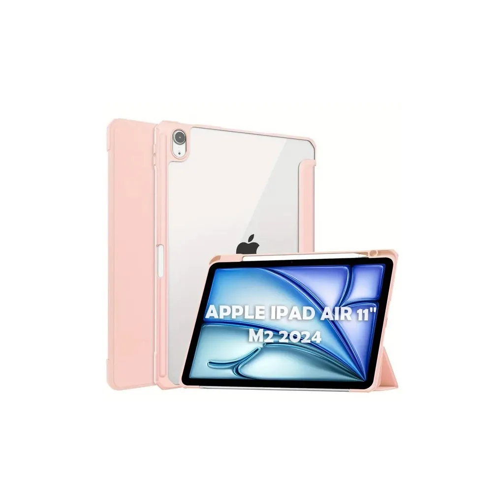  BeCover Soft Edge TPU Apple iPad Air 11" M2 2024 Pink (711706)