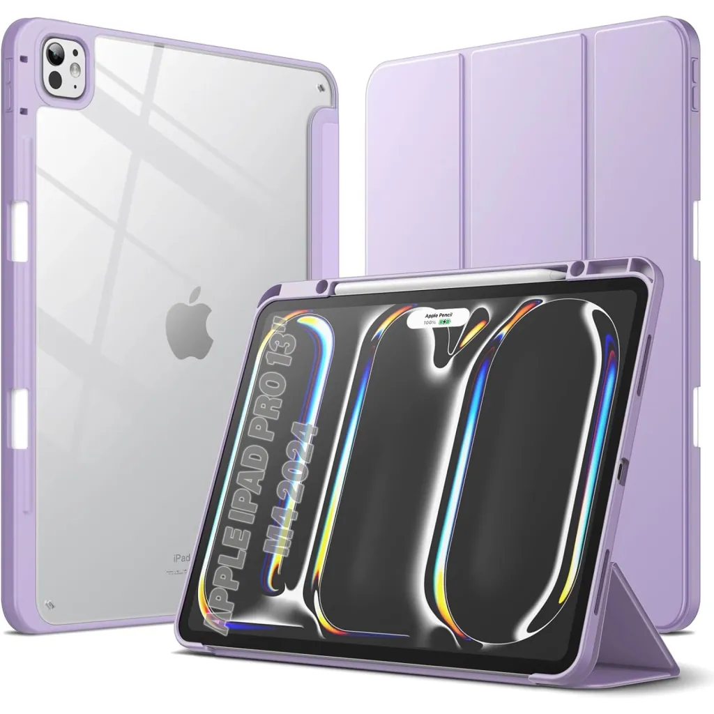  BeCover Soft Edge TPU Apple iPad Pro 13" M4 2024 Purple (711719)