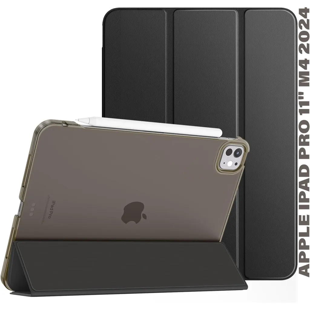  BeCover Tri Fold Hard Apple iPad Pro 11" M4 2024 Black (711726)