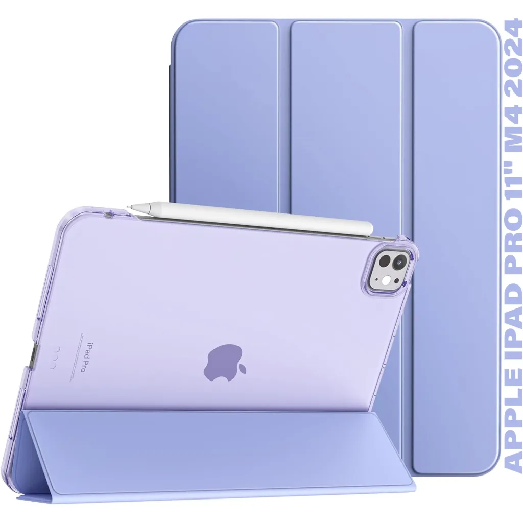 Чохол для планшета BeCover Tri Fold Hard Apple iPad Pro 11" M4 2024 Purple (711729)