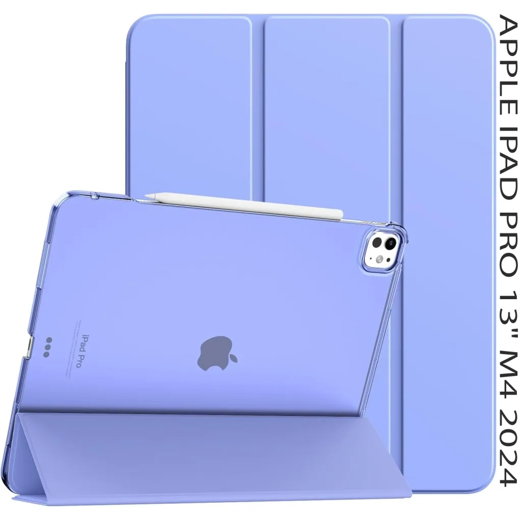 Чохол для планшета BeCover Tri Fold Hard Apple iPad Pro 13" M4 2024 Purple (711733)