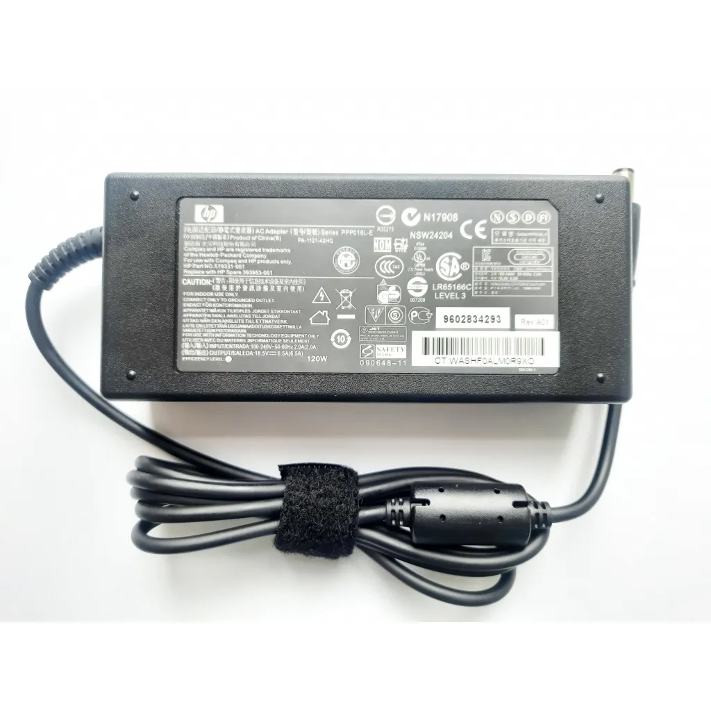 Блок живлення для ноутбука HP 120W 18.5V 6.5A разъем 7.4/5.1(pin inside) (PPP016L / PPP017L)