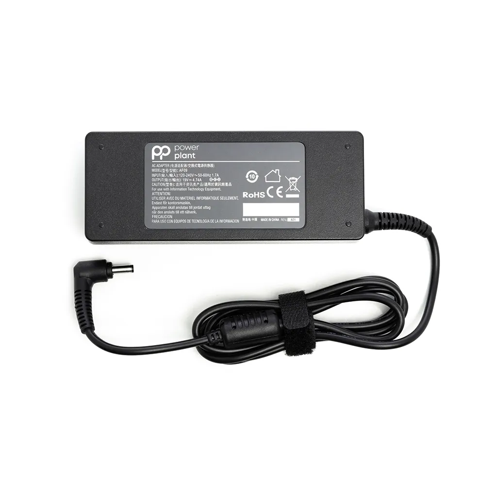 Блок питания для ноутбука PowerPlant ASUS 220V, 19V 90W 4.74A (4.0*1.35) (AS90F4014)