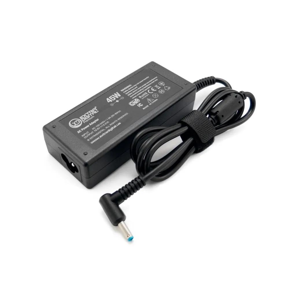 Блок питания для ноутбука Extradigital HP 19.5V, 2.31A, 45W (4.5x3.0) (PSH3862)