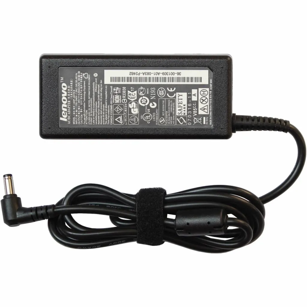 Блок питания для ноутбука Grand-X Lenovo (20V 3,25A 65W) 5,5x2,5mm (LE65W25C)