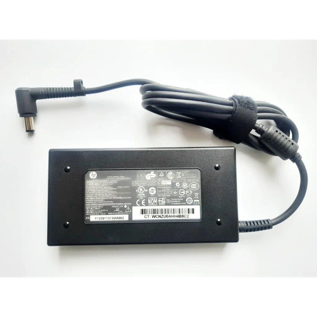 Блок питания для ноутбука HP 120W 19.5V, 6.15A, 7.4/5.1(pin inside) Slim (HSTNN-CA25 / A40279)