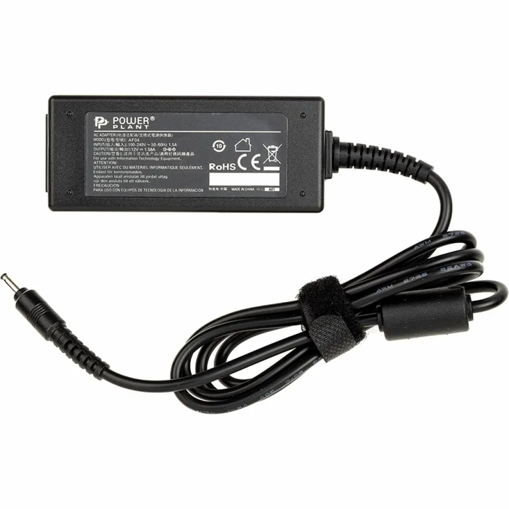 Блок питания для ноутбука PowerPlant ACER 220V, 12V 18W 1.5A (3.0*1.1) (AC18A3011)