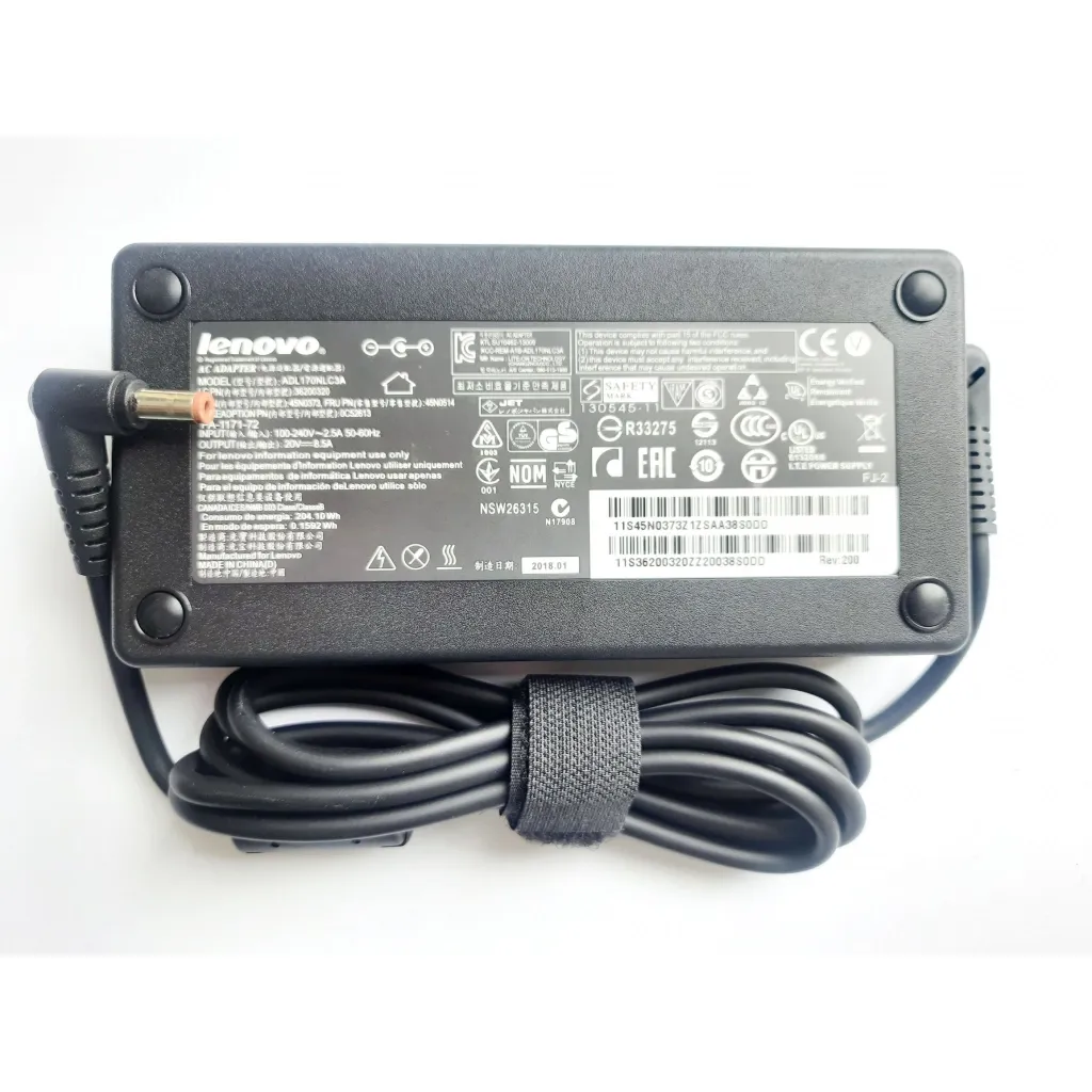 Блок живлення для ноутбука Lenovo 170W 20V 8.50A, 5.5/2.5, Slim (PA-1171-72 / A40344)