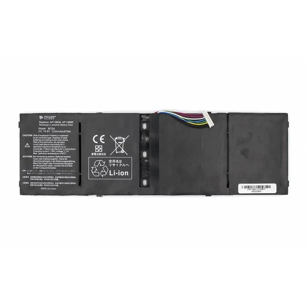  ACER Aspire V5-573 Series (AP13B3K, ARV573PA) 14.8V 3200mAh PowerPlant (NB410217)