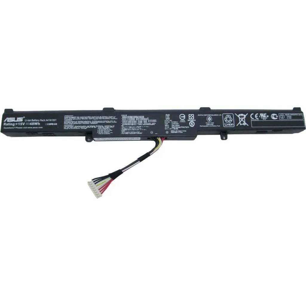  ASUS N552 A41N1501, 3100mAh (48Wh), 4cell, 15V, Li-ion (A47193)