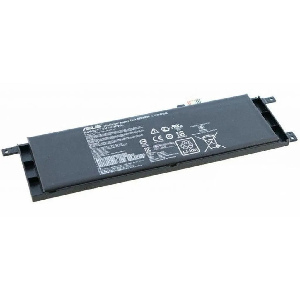 Акумулятор для ноутбука ASUS X553 B21N1329, 4000mAh (30Wh), 2cell, 7.6V, Li-ion (A47184)