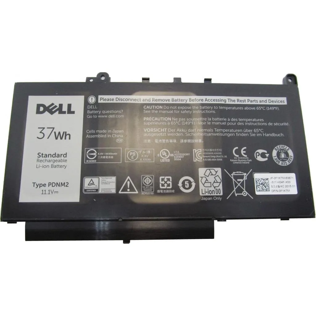  Dell Latitude E7470 PDNM2, 3166mAh (37Wh), 3cell, 11.1V, Li-ion, (A47252)